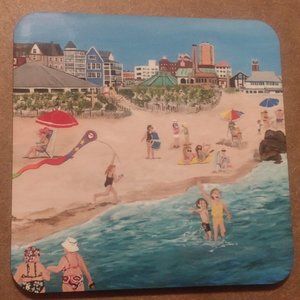 Summer Bradley Beach Ocean Grove boardwalk Jersey Shore coaster sea ocean